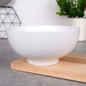 Miska sałatkowa porcelanowa do serwowania sałatek biała 20cm 1.6L VILDE 139365