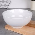Miska sałatkowa porcelanowa do serwowania sałatek biała 20cm 1.6L VILDE 139365