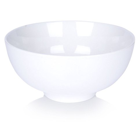 Miska sałatkowa porcelanowa do serwowania sałatek biała 20cm 1.6L VILDE 139365