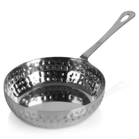 Naczynie do serwowania dań przekąsek stalowe mini patelnia 260ml VILDE 139402