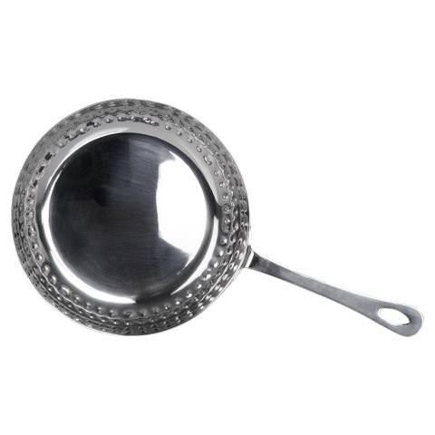 Naczynie do serwowania dań przekąsek stalowe mini patelnia 380ml VILDE 139403