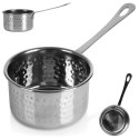 Naczynie do serwowania dań przekąsek stalowe mini rondel 300ml VILDE 139400