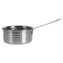Naczynie do serwowania dań przekąsek stalowe mini rondel 450ml VILDE 139401