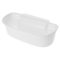 Pojemnik na obierki odpadki BIO na drzwi biały 1.5L kosz na śmieci EXCELLENT HOUSEWARE 126020-B