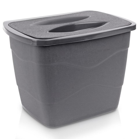 Pojemnik na obierki odpadki śmieci BIO na drzwi szary 4.5L kosz VILDE 259222