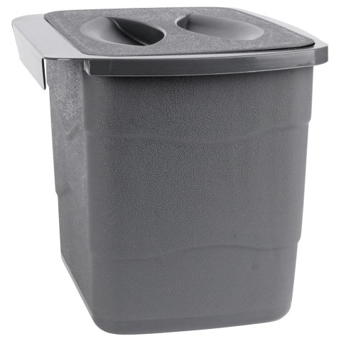 Pojemnik na obierki odpadki śmieci BIO na drzwi szary 4.5L kosz VILDE 259222