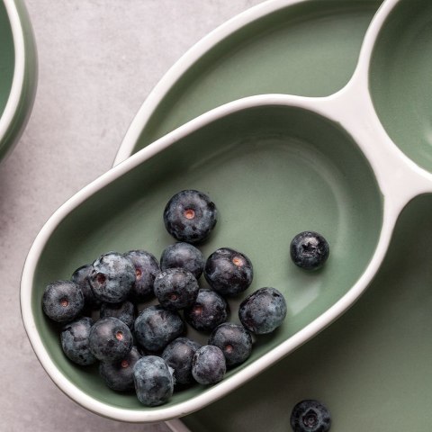 Talerz na przekąski do serwowania porcelanowy TERRESTRIAL 39x10cm NAVA 10-263-104