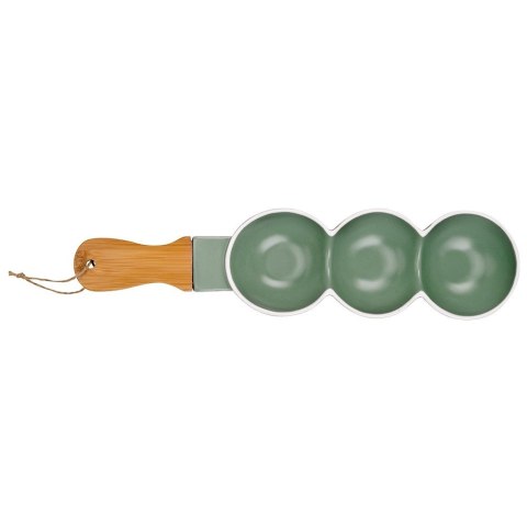 Talerz na przekąski do serwowania porcelanowy TERRESTRIAL 40.5x10cm NAVA 10-263-123