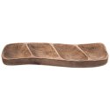 Talerz na przekąski do serwowania tapas drewniany dzielony MANGO 35x11cm ORION 129219