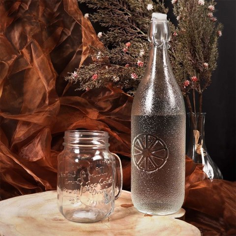 Butelka na lemoniadę szklana 1L EXCELLENT HOUSEWARE 259136