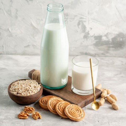 Butelka na mleko sok lemoniadę szklana 1L ORION 125952