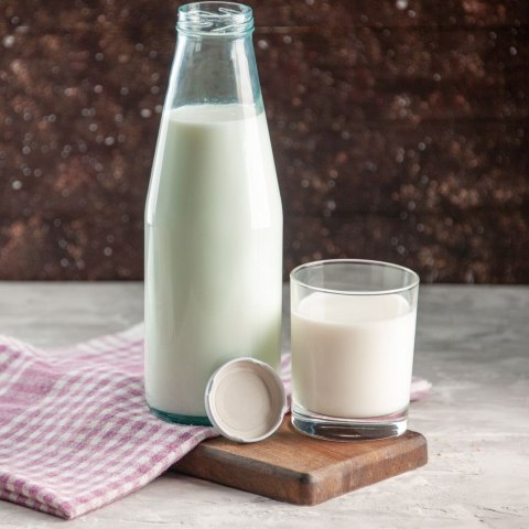 Butelka na mleko sok lemoniadę szklana 1L ORION 125952