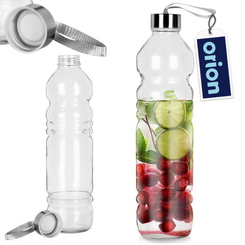 Butelka na wodę sok lemoniadę szklana 1,1L ORION 125994