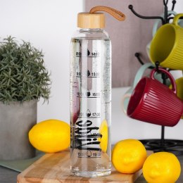 Butelka na wodę sok lemoniadę szklana 1L VILDE 259674
