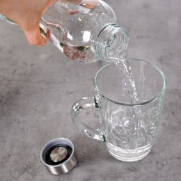 Butelka na wodę sok lemoniadę szklana 600 ml ORION 126421