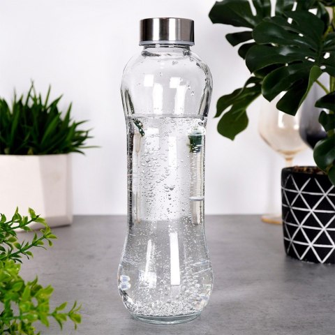 Butelka na wodę sok lemoniadę szklana 600 ml ORION 126421