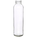Butelka szklana na wodę soki z silikonowym pokrowcem biała 500 ml EXCELLENT HOUSEWARE 124502-B