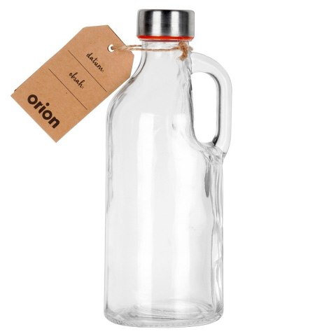 Butelka szklana z uchwytem do picia na wodę sok kompot 550 ml ORION 125979