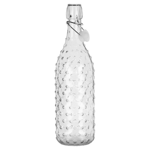 Butelka z klipsem szklana na nalewki wino bimber sok syrop 1L ORION 126485