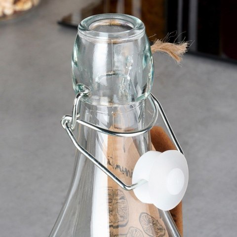 Butelka z klipsem szklana na nalewki wino bimber soki nalewkę 530 ml ORION 126400