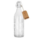 Butelka z klipsem szklana na nalewki wino bimber soki nalewkę duża 1,1L ORION 126483