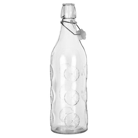 Butelka z klipsem szklana na nalewki wino bimber soki nalewkę duża 1,1L ORION 126483