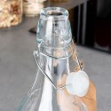 Butelka z klipsem szklana na nalewki wino bimber soki nalewkę duża 1L ORION 126401
