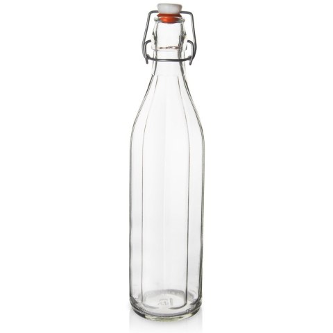 Butelka z klipsem szklana na nalewki wino bimber soki oliwę duża 1L ORION 127716