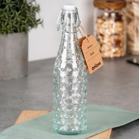Butelka z klipsem szklana na nalewki wino bimber soki syrop 500 ml ORION 126484