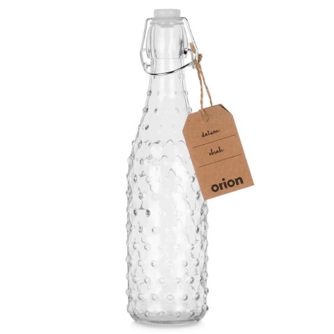 Butelka z klipsem szklana na nalewki wino bimber soki syrop 500 ml ORION 126484