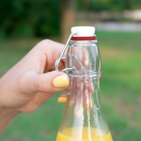 Butelka z klipsem szklana na nalewki wino bimber soki syrop 500 ml ORION 143755