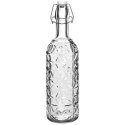 Butelka z klipsem szklana na nalewki wino bimber soki syrop 750 ml ORION 126496