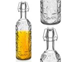 Butelka z klipsem szklana na nalewki wino bimber soki syrop 750 ml ORION 126496