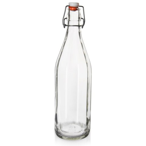 Butelka z klipsem szklana na nalewki wino bimber soki syrop 750 ml ORION 127715