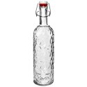 Butelka z klipsem szklana na nalewki wino bimber soki syrop duża 1,1L ORION 126497