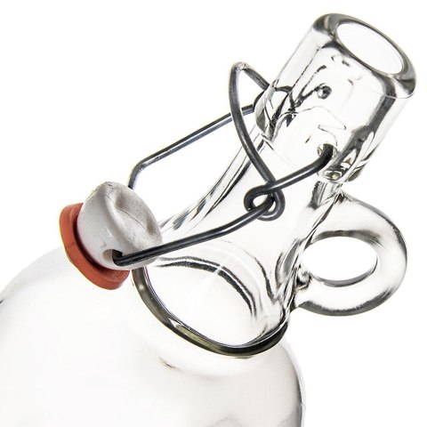 Butelka z klipsem szklana na nalewki wino bimber soki syrop duża 1L ORION 127719