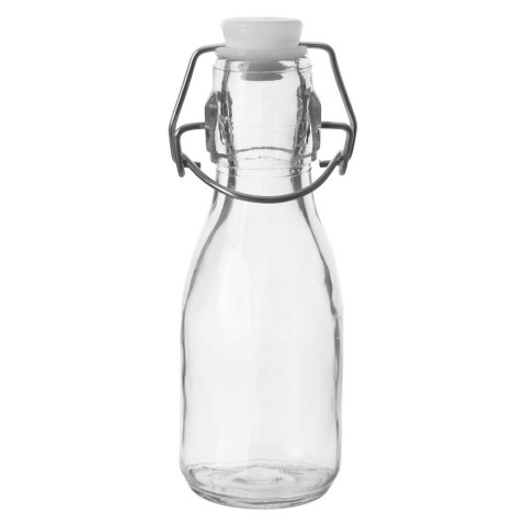 Butelka z klipsem szklana na nalewki wino bimber soki syrop mała 160 ml ORION 143781