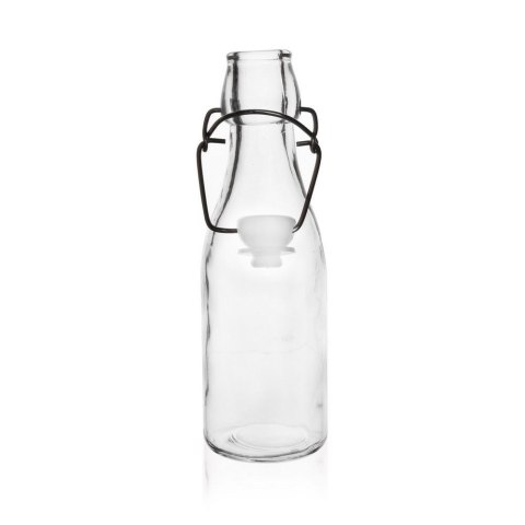 Butelka z klipsem szklana na nalewki wino bimber soki syrop mała 290 ml ORION 126475