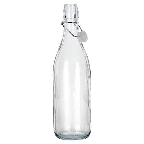 Butelka z klipsem szklana na nalewki wino bimber soki syropy 1L ORION 124671