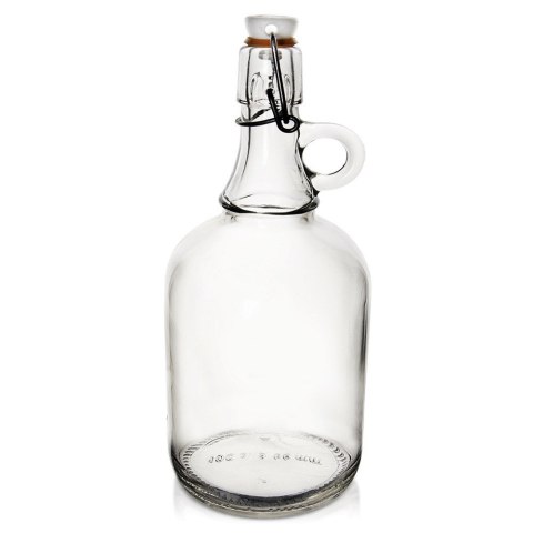 Butelka z klipsem szklana na nalewki wino bimber soki syropy 500 ml ORION 127718