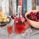 Butelka z klipsem szklana na nalewki wino bimber soki syropy 500 ml ORION 127718