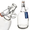 Butelka z klipsem szklana na nalewki wino bimber soki syropy 500 ml ORION 127718