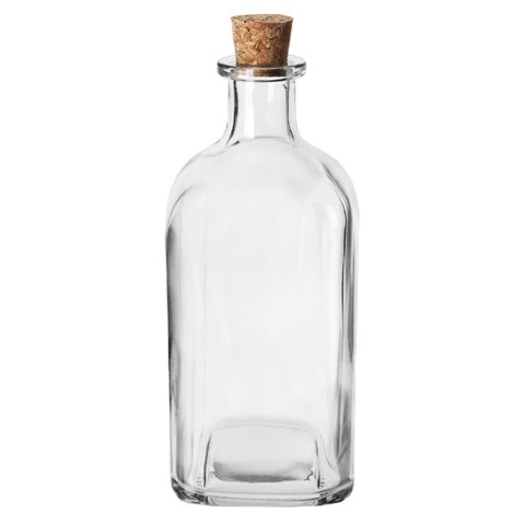 Butelka z korkiem szklana do picia na wodę sok kompot soki 530 ml ORION 127712