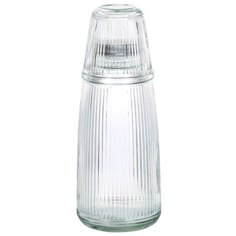 Karafka szklana do whisky na alkohol ze szklanką 1L + 220 ml EXCELLENT HOUSEWARE 259662