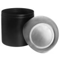 Mały kosz na śmieci odpady na biurko łazienkowy czarny BLACK 1.2L ORION 731724