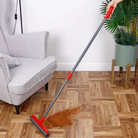 Miotła gumowa teleskopowa 85-134cm szczotka do zamiatania DIRT DEVIL 779033