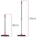 Miotła gumowa teleskopowa 85-134cm szczotka do zamiatania DIRT DEVIL 779033