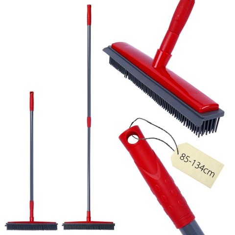 Miotła gumowa teleskopowa 85-134cm szczotka do zamiatania DIRT DEVIL 779033