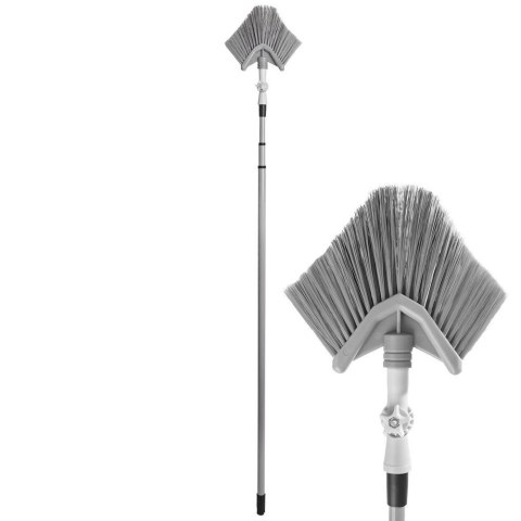 Miotła teleskopowa do zamiatania kurzu i pajęczyn trójkątna 143-324cm ORION 711909