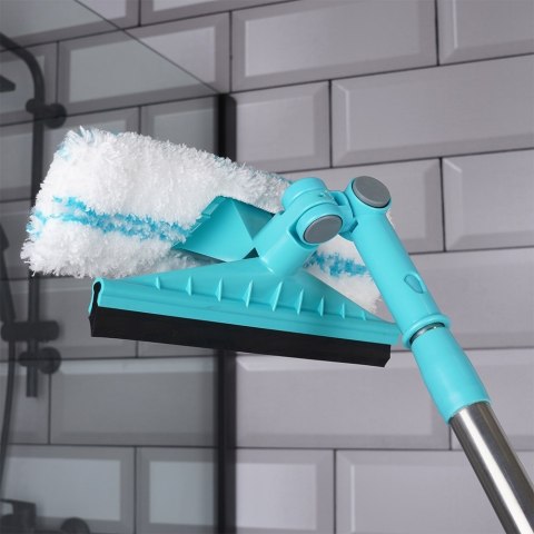 Mop teleskopowy do mycia okien ze ściągaczką 72-120cm ULTRA CLEAN 779059